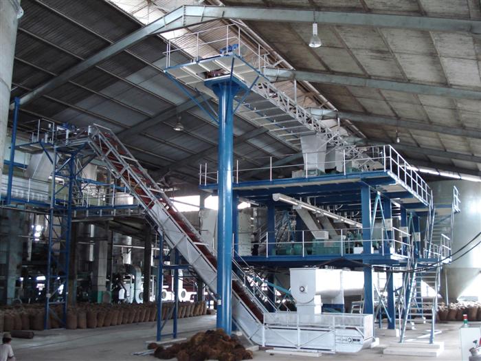 oil processing plant